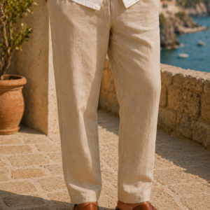 pantalon en lin – l’élégance naturelle de la dolce vita
